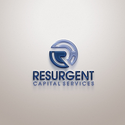 Resurgent Capital Services branding business concept corporate design illustration logo symbol vector