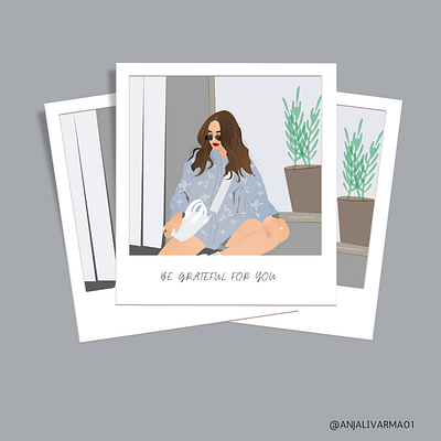 Pooja mundhra vector art portrait. adobeillustrator design digitalart graphic design illustration vector vectorportrait