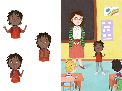 Hello, Jimmy! art book book illustration cartoon character design illustration kid raster