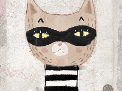 Gatuna art arte arte brasileira digital painting gatos illustration ilustração