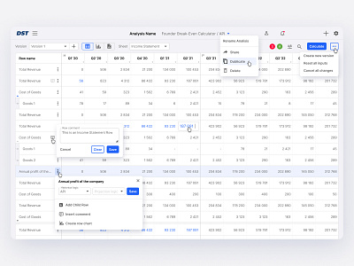 DST table bank banking finance fintech flat sheets table uxui