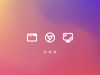 Google Chrome screen recording icons 16x16 figma flat google icon outline screen ui