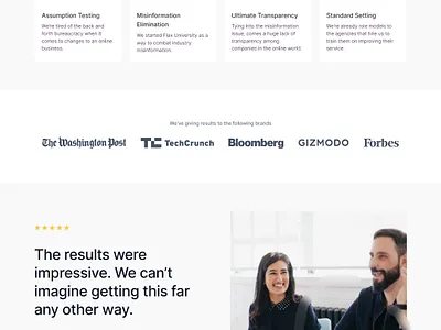 Flax Labs Home Page Redesign ecommerce agency home page design landing page design ui ui design ux design web design website redesign