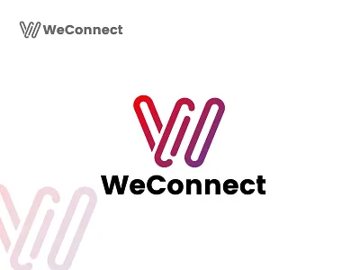 we connect logo/ w+c logo branding c logo color logo cw logo design gradinat logo graphic design logo logo branding logo desig logo folio logos m lgoo typography w logo wc logo