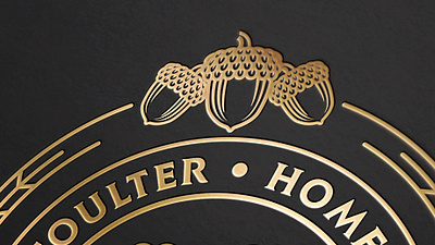 Coulter Homes Brand Design branding design graphic design illustration logo typography ui vector