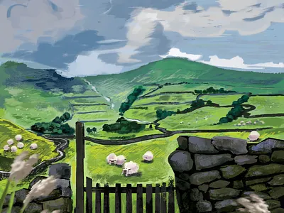 Wooloo Wilds anime illustration my art pokemon