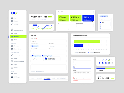Finance UI Elements analytics charts clean clean ui components dashboard design system finance financial interface makeevaflchallenge makeevaflchallenge4 minimal product page styleguide ui ui elements ui kit ux widgets