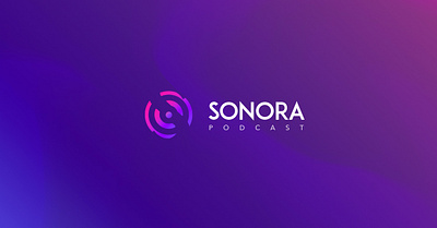 Sonora Podcast graphic design logo