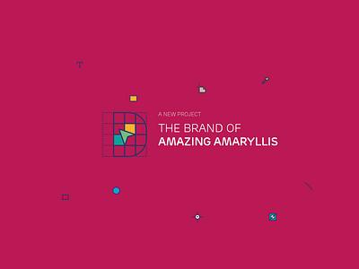 Amazing Amaryllis amaryllis amazing branding creative design flower logo logo design logo mark mark