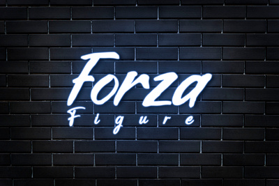 Forza Figure Logo adobe illustrator artwork brand identity branding design graphic design logo logo design logos typography vector