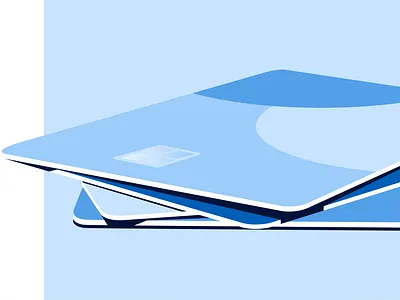 Credit Cards adobe illustrator blue credit cards drawing finance financial illustration illustration illustrator