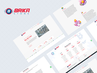 Cryptocurrency website design animation branding cryptocurrency website design graphic design illustration logo motion graphics ui ux vector website design