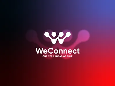 WeConnect bangladesh branding creative logo design graphic design illustration logo logo design simple logo therahulahmed weconnect
