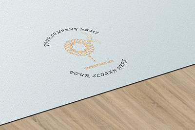 Botanical Boho Logo branding design graphic design illustration logo vector
