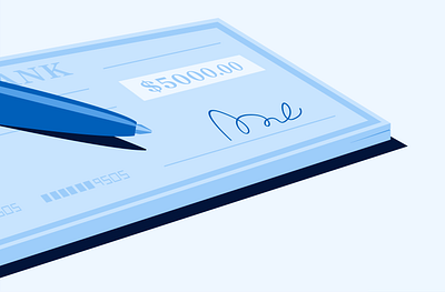 Check adobe illustrator blue check design drawing finance illustration illustrator macro vector