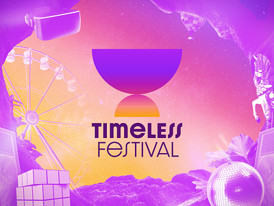 Timeless Festival branding graphic design identity logo romania