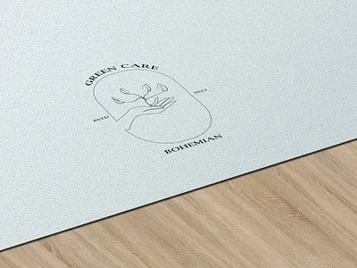 Botanical Boho Logo branding design graphic design illustration logo vector