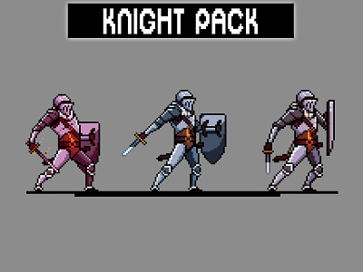 Free Knight Character Pixel Art 2d art asset assets character fantasy game game assets gamedev indie indie game knight knights midieval pixel pixelart pixelated rpg sprite sprites