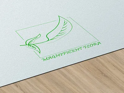 Botanical boho logo branding design graphic design illustration logo vector