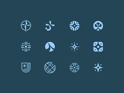 Journey Logo Marks by Brennan Burling on Dribbble