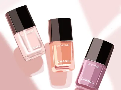 Chanel Nailpaints | Procreate branding chanel illustration nailpaint nailpaints procreate