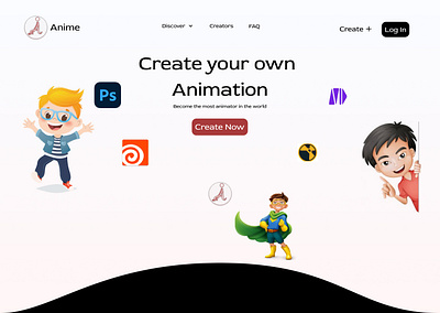 Animation anima brandi design graphic design logo ui