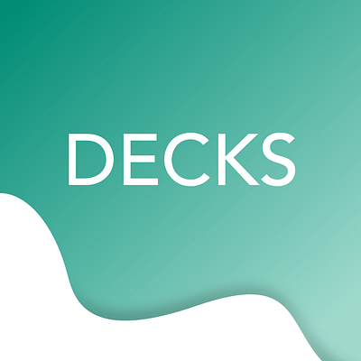 Decks branding decks design graphic design presentations typography