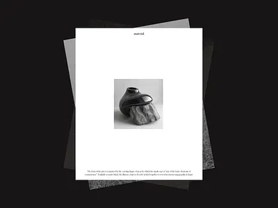 material. | Promo animation design gorbunov ivan ivngbv promo typography ui ux video web website