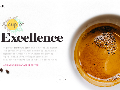 Araku Coffee Website - Redesign araku coffee mdrs design website design website redesign