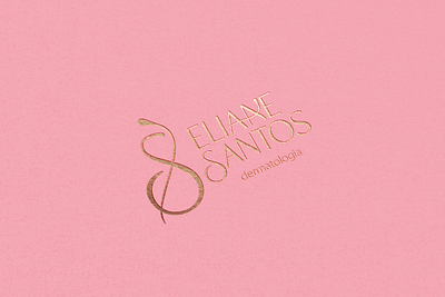 Eliane Santos - Logotipo branding