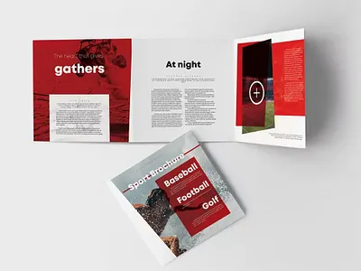 Free Sport Square Brochure branding brochure catalog clean design extreme graphic design illustration indesign magazine motion graphics print printable skateboard sport sport square square square brochure template travel
