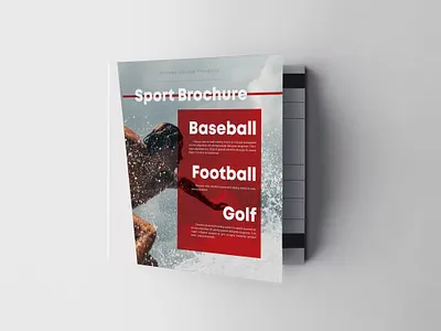 Free Sport Square Brochure branding brochure catalog clean design extreme graphic design illustration indesign magazine motion graphics print printable skateboard sport sport square square square brochure template travel
