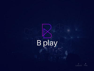 B Play Logo brand identity design brand logo branding business logo creative logo flat logo gradient logo graphic design logo logo design logo folio logo mark logo type logos minimalist logo modern logo professional logo technology logo