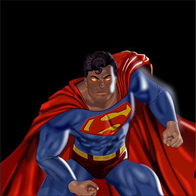 Superman 3D Modelling Design 3d branding design illustration modelling ui