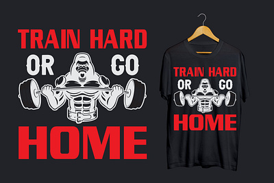 Gym T-Shirt Design best t shirt design bundle design graphic design gym gym t shirt design illustration typography