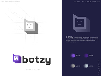 logo design - bot logo - Unused a b c d e f g h i j k l m n abstract apps icon symbol bot branding creative crypto design ecommerce grid illustration logo logo design logo designer minimal monogram o p q r s t u v w x y z robot symbol vector web3