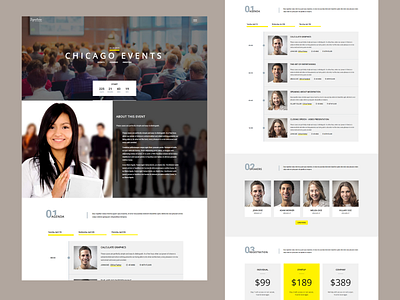 Signature - Multiple Events WordPress Theme business clean congress event landing meeting meetup multipurpose nft responsive seminar speaker summit theme webdesign website wordpress