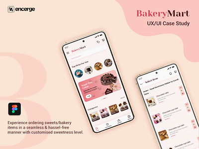 BakeryMart UX/UI Case Study bakery app bakery app case study case study mobile app ui uiux