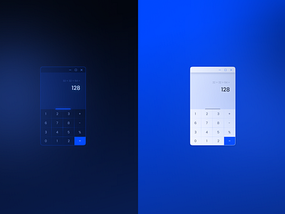 Windows 11 Calculator Redesign calculator ui user experience user interface user interface design ux windows windows 11