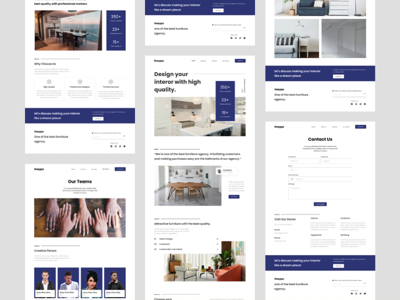 [ FREEBIE ] Dananz - Interior Design Website 🔥🔥 by Momon for Hatypo ...