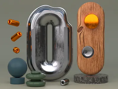 3D Abstraction 3d abstract cinema4d design illustraion mikiashvili modern nft render