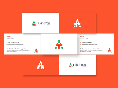 TejaShree - Branding Identity branding design graphic india logo stationary tamil