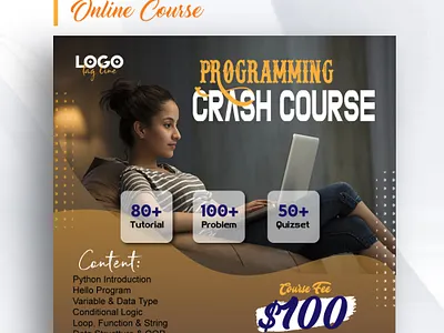 Social Media Advertising Poster branding graphic design