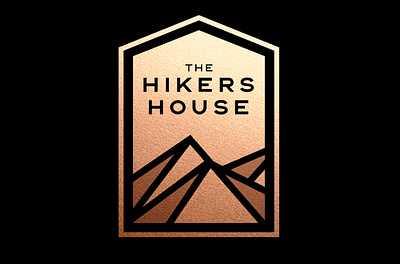 THE HIKERS HOUSE Brand Design app belfast brand identity branding design graphic design guest house illustration logo logo design typography ui ux vector web website design