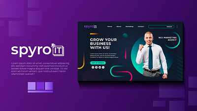 ''Marketing Agency Logo Design" arabic logo arabic logo design design designer rayhan illustration logo logo design marden arabic logo rayhans design ui visual identity