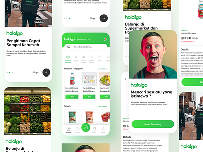 Grocery App android app branding design ecommerce grocery ios logo marketplace ui ui design ux