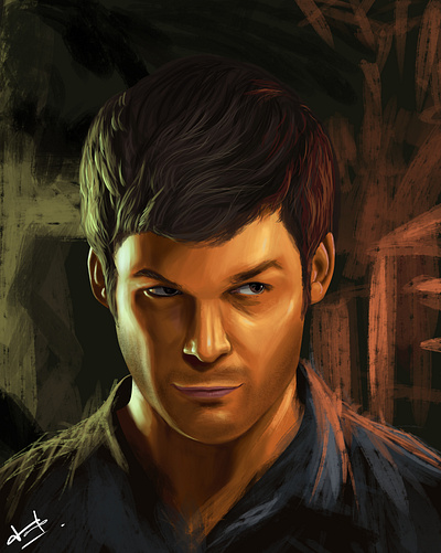 Dexter Morgan art concept art concept design design digital painting drawing illustraion illustration