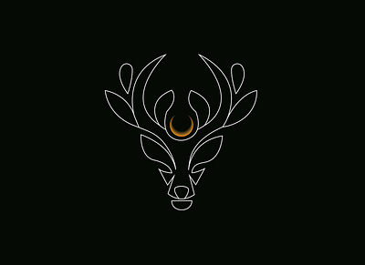 Deer logo branding design graphic design illustration logo vector