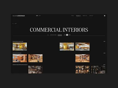SULKIN ASKENAZI, INDEX brand identity branding grid projects ui ux web design website