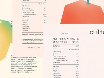 Culture Label Design brand brand collateral color design illustration label label design packaging